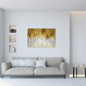 Tablou - Linii de aur (90x60 cm)