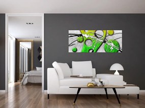 Tablou abstract (120x50 cm)