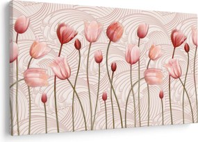 Tablou - Lalele roz (90x60 cm)
