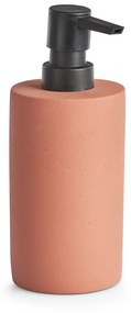 Dispenser săpun lichid, ceramică, Portocaliu, ZELLER