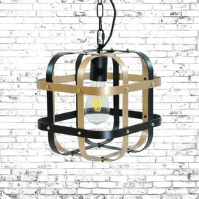 Lustră pe lanț KLATKA 1xE27/10W/230V