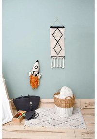 Covor crem lavabil/țesut manual din bumbac 70x100 cm Mini Bereber – Lorena Canals