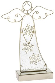 Decorațiune de Crăciun Înger din sticlă, 30 cm