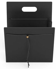 Suport de reviste din metal și din piele ecologică Bull M – LIND DNA