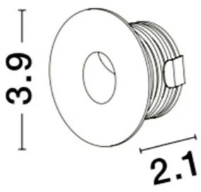 Spot LED ambiental de exterior IP54 PASSAGGIO NVL-9031616