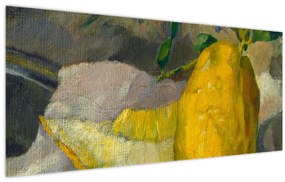 Tablou - French 19th Century, Melon and Lemon, reproducere (120x50 cm)