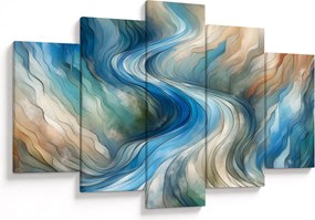 Tablou - Curent abstract (150x105 cm)