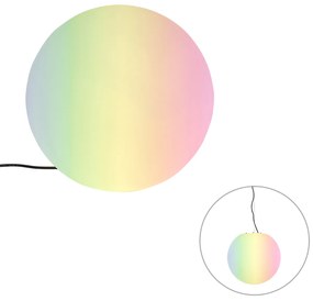 Lampă inteligentă de exterior albă 45 cm IP65 incl WiFi A60 - Nura