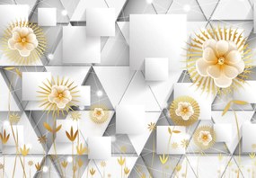 Fototapet - Flori - abstract (147x102 cm)