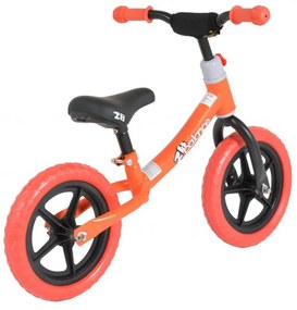 Bicicleta pedagogica fara pedale pentru copii NOVOKIDS™ Happy 2B, Roti 12" inch, 1-5 ani, Maxim 20 kg, Cadru carbon, Roti din spuma cauciucata EVA,