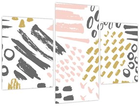 Tablou - Accidente vasculare cerebrale abstracte (90x60 cm)