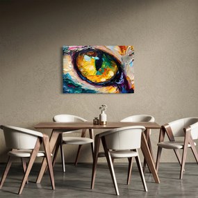 Tablou - Ochi de pisică Pictură (90x60 cm)