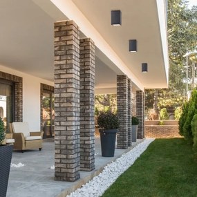 Spot de exterior ZOMBOR 1xGU10/35W/230V pătrat IP54 Rabalux 7820