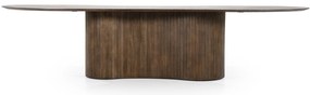 Masa de dining Jordy din lemn de mango 300x110 cm