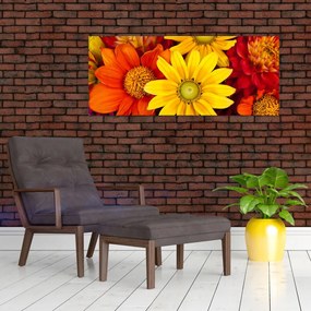 Tablou cu floare (120x50 cm)