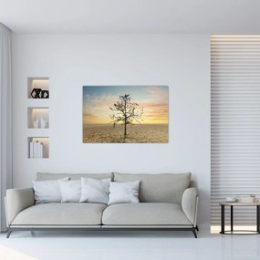 Tablou - Copac în deșert (90x60 cm)
