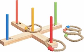 vidaXL Set de joc cu aruncat inelul Multicolour 41 x 41 x 16 cm