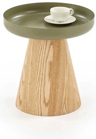 Măsuță de cafea Dunham, verde / lemn