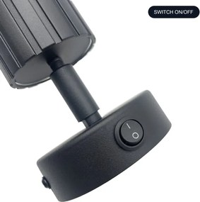 Brilagi - Aplică spot de perete CRISPINA 1xGU10/10W/230V, neagră