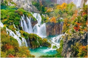 Tablou - Parcul Național Lacurile Plitvice (90x60 cm)