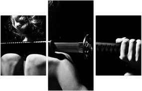 Tablou - Femeie cu o sabie (90x60 cm)