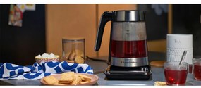 Cana electricа Russell Hobbs Attentiv 26200-70, 3000W, 1,7 l, Infuzor, Control temperatura, Timer, Inox/Negru