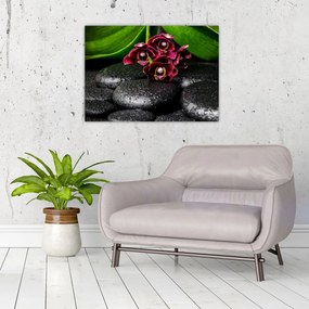 Tablou - Pietre de lavă (70x50 cm)