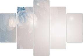 Tablou - Flori înzăpezite (150x105 cm)