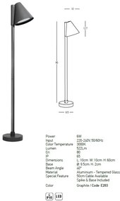 Proiector LED cu tarus iluminat exterior decorativ IP65 Snow
