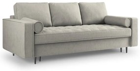 Canapea extensibilă Milo Casa Santo, gri deschis