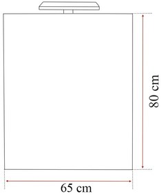 Mobilier complet de baie Bianca Prime 65, culoare stejar sonoma