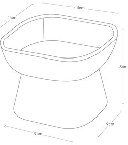 Bol pentru animale de companie din ceramică Tower – YAMAZAKI