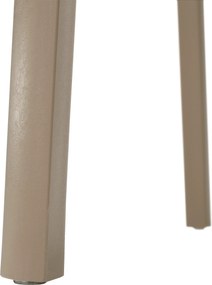 Scaun stivuibil, gri / maro gri-maro / plastic, LARKA