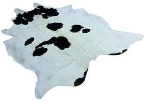 Covor Luxor Living, piele de vaca, negru/alb, 160 x 240 cm
