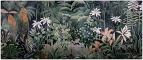 Tablou - Model de junglă pictat (120x50 cm)