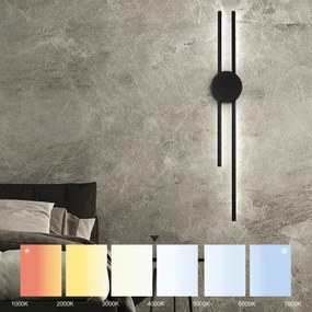 Aplică LED LANA LED/15W/230V 4000K negru