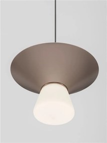 Pendul LED decorativ BARIS Nut Brown 22cm