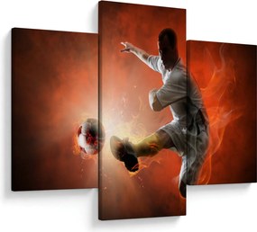 Tablou - Fotbalistul (90x60 cm)