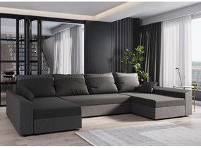 Colțar în formă de U Paragon U (Gri închis + maro). 1057391