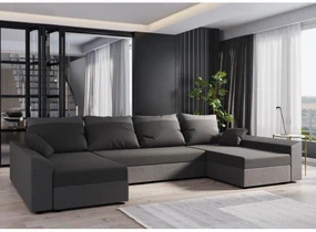 Colțar în formă de U Paragon U (Gri închis + maro). 1057391