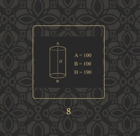 Aplica eleganta design clasic realizata manual Lea