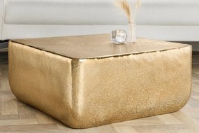 Masuta de cafea, Metal Auriu, lucrata manual, UNIT 70cm A-42732 VC