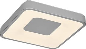 Osram - Plafonieră LED dimerizabilă ORBIS PIANA LED/24W/230V 38x38 cm argintiu.