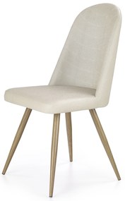 Scaun de sufragerie Sebek (crem închis + stejar miere). 796120
