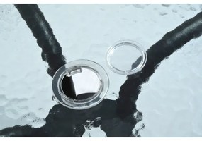 Masă de grădină d. 70 cm neagră