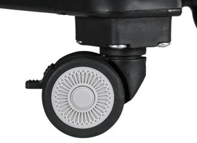 HOMCOM Cărucior de cumpărături Einkaufswagen, Treppensteiger, pliabil, cu mâner telescopic, capacitate maximă de 65 kg, Negru | Aosom Romania