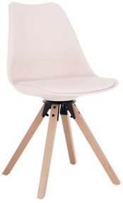 Scaun pivotant elegant, perlat, ETOSA