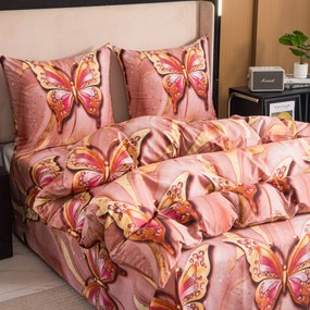 Lenjerie de pat din microfibra MONARELLE roz Dimensiune lenjerie de pat: 70 x 80 cm | 140 x 200 cm