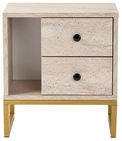Noptieră Glimmer Travertine
