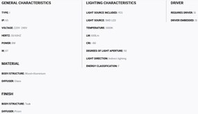 Aplica LED de exterior ambientala design modern IP65 LAKO lemn